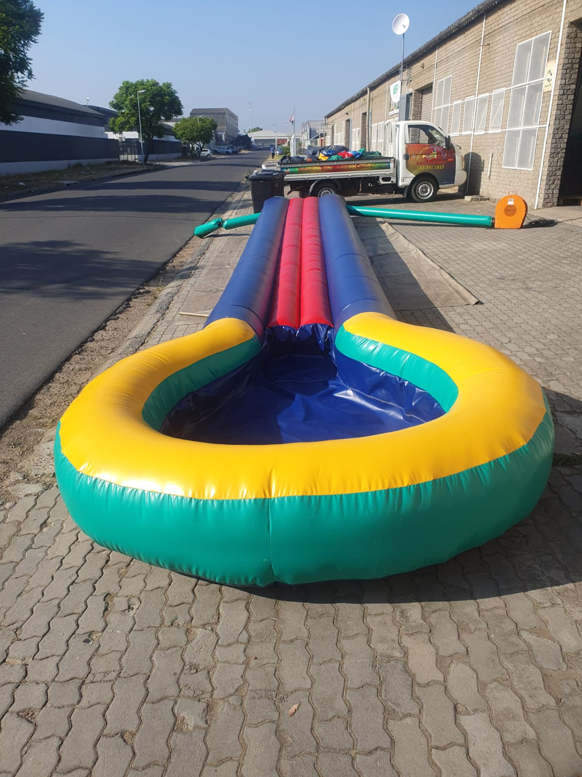 Water Slide with Lolli Pond