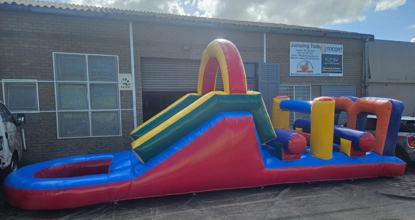 Inflatable Obstacle Slide