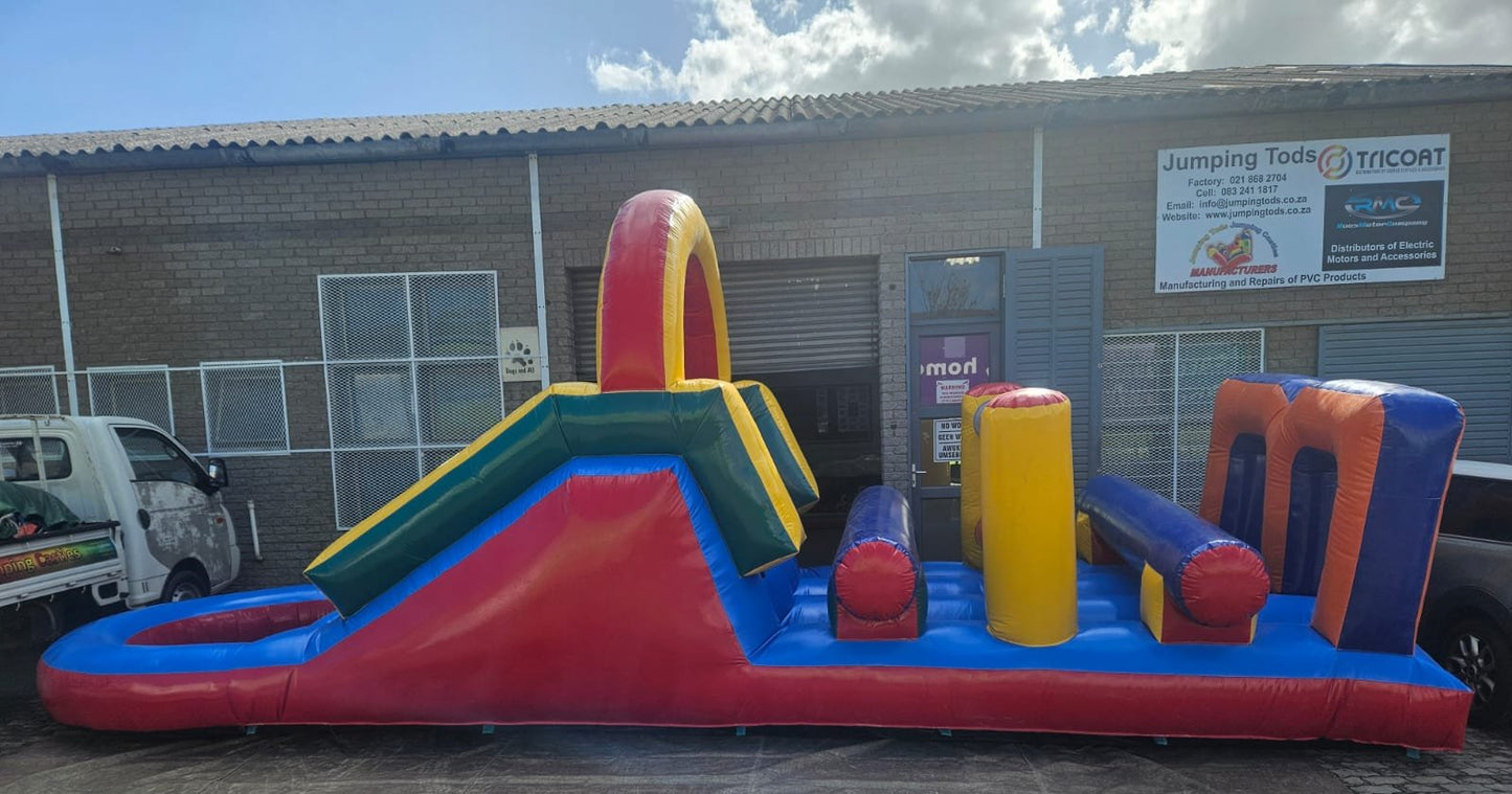 Inflatable Obstacle Slide