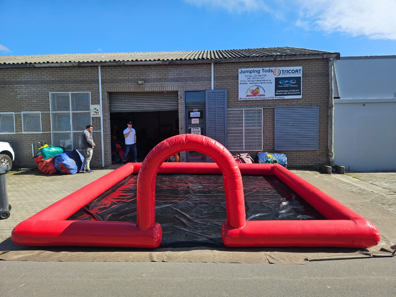 Inflatable Car Track