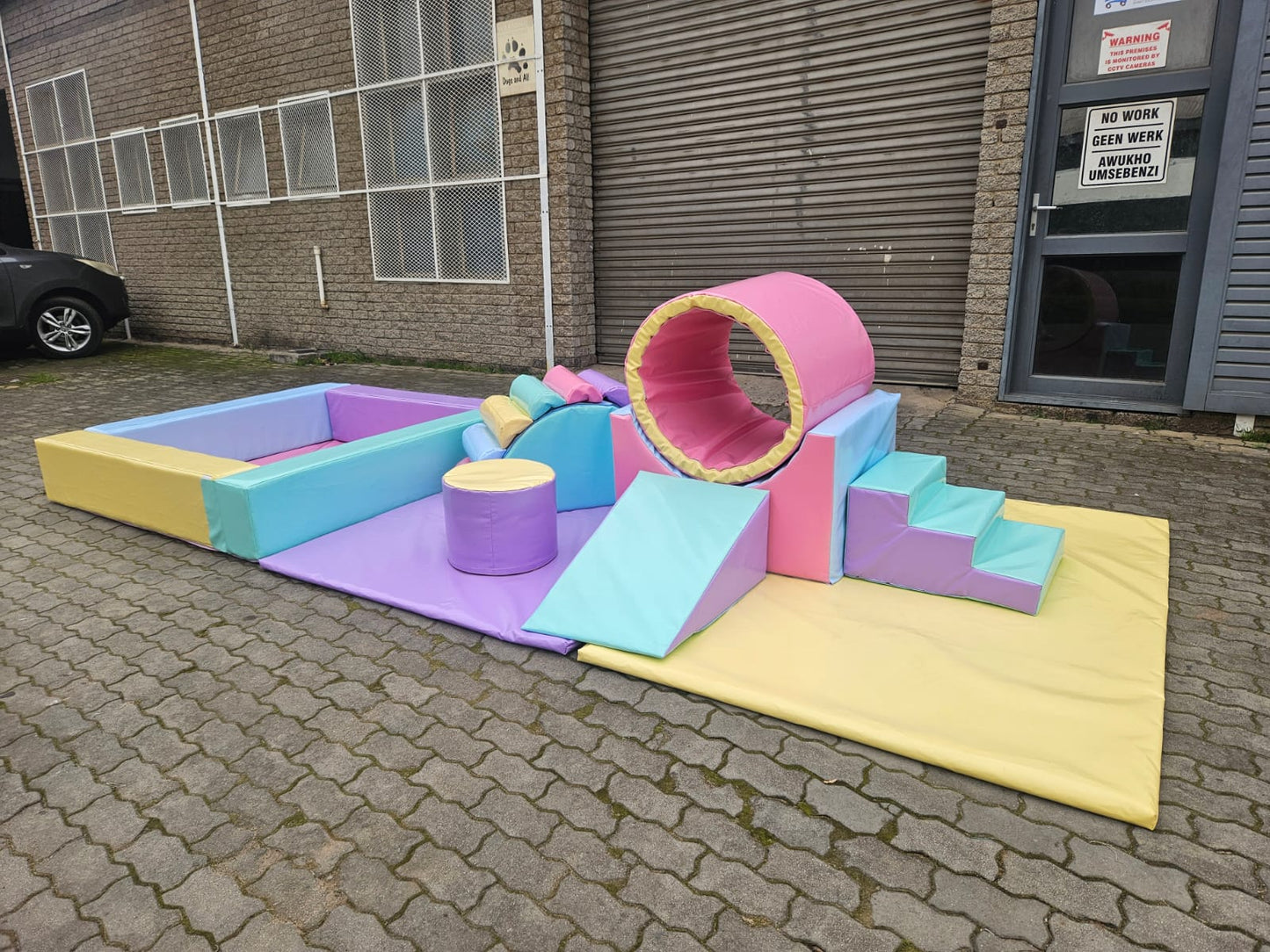 Pastel Deluxe Soft Play Set