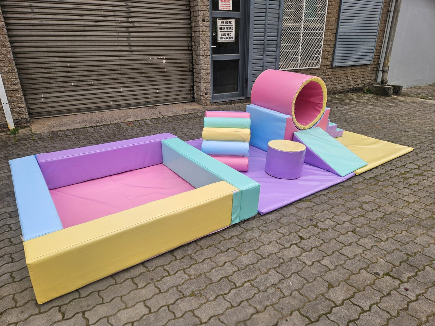 Pastel Deluxe Soft Play Set