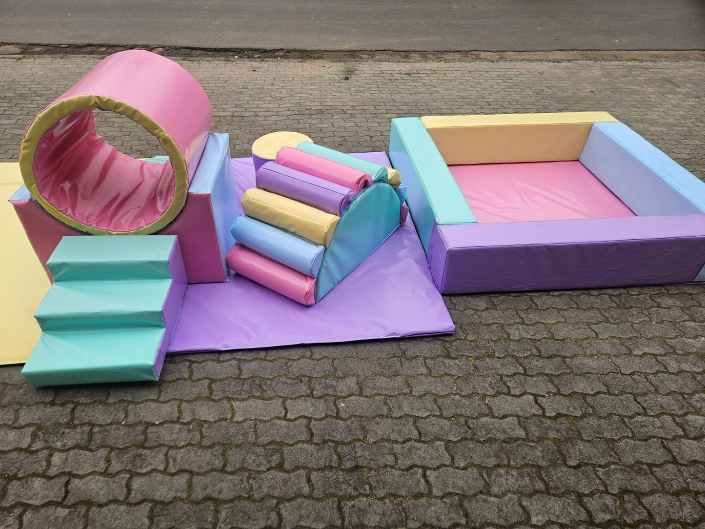 Pastel Deluxe Soft Play Set