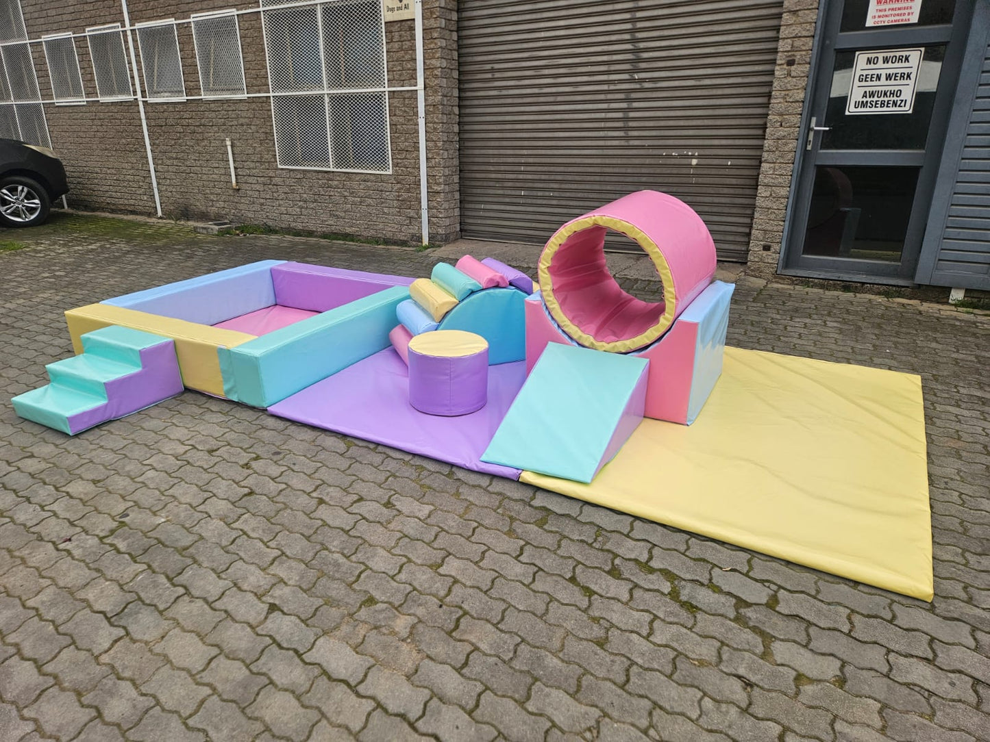 Pastel Deluxe Soft Play Set