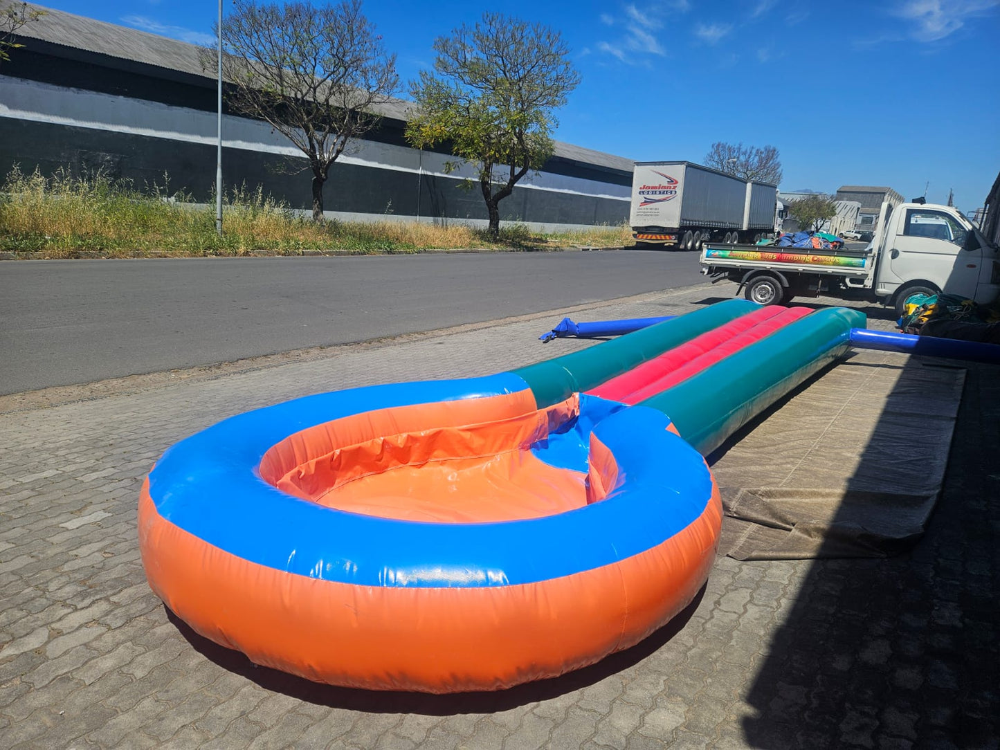 Water Slide with Lolli Pond
