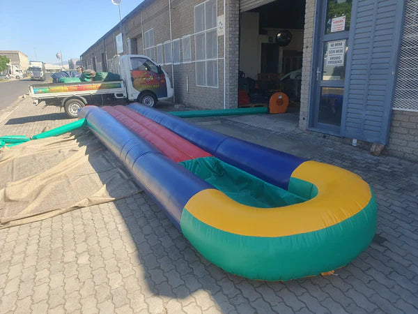 Water Slide with Normal Pond