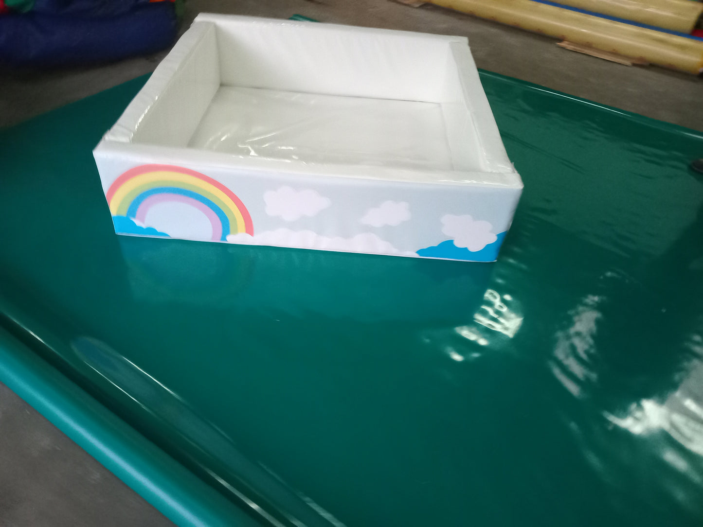 White Rainbow Soft Play Ball Pond