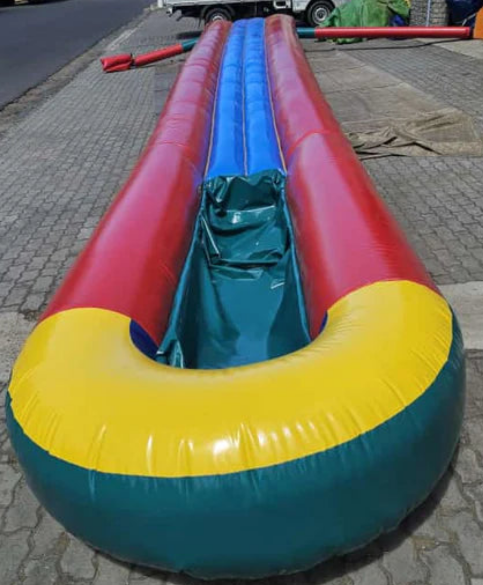 Water Slide with Normal Pond