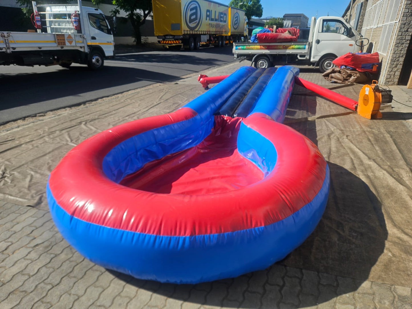 Water Slide with Lolli Pond