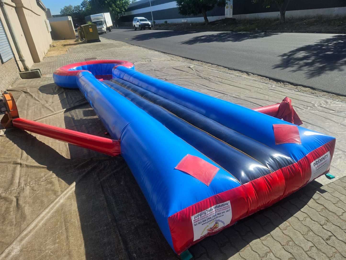 Water Slide with Lolli Pond