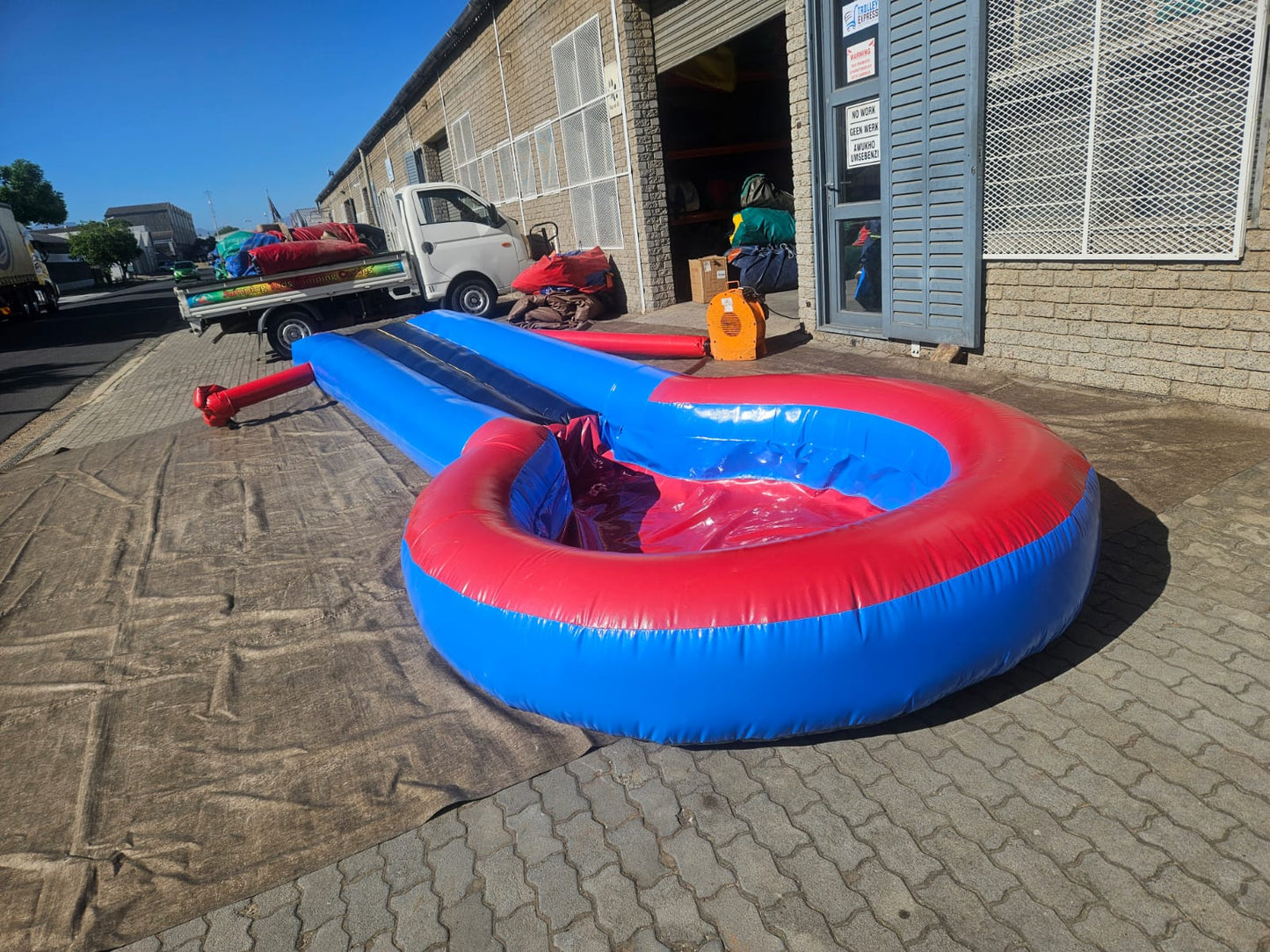 Water Slide with Lolli Pond