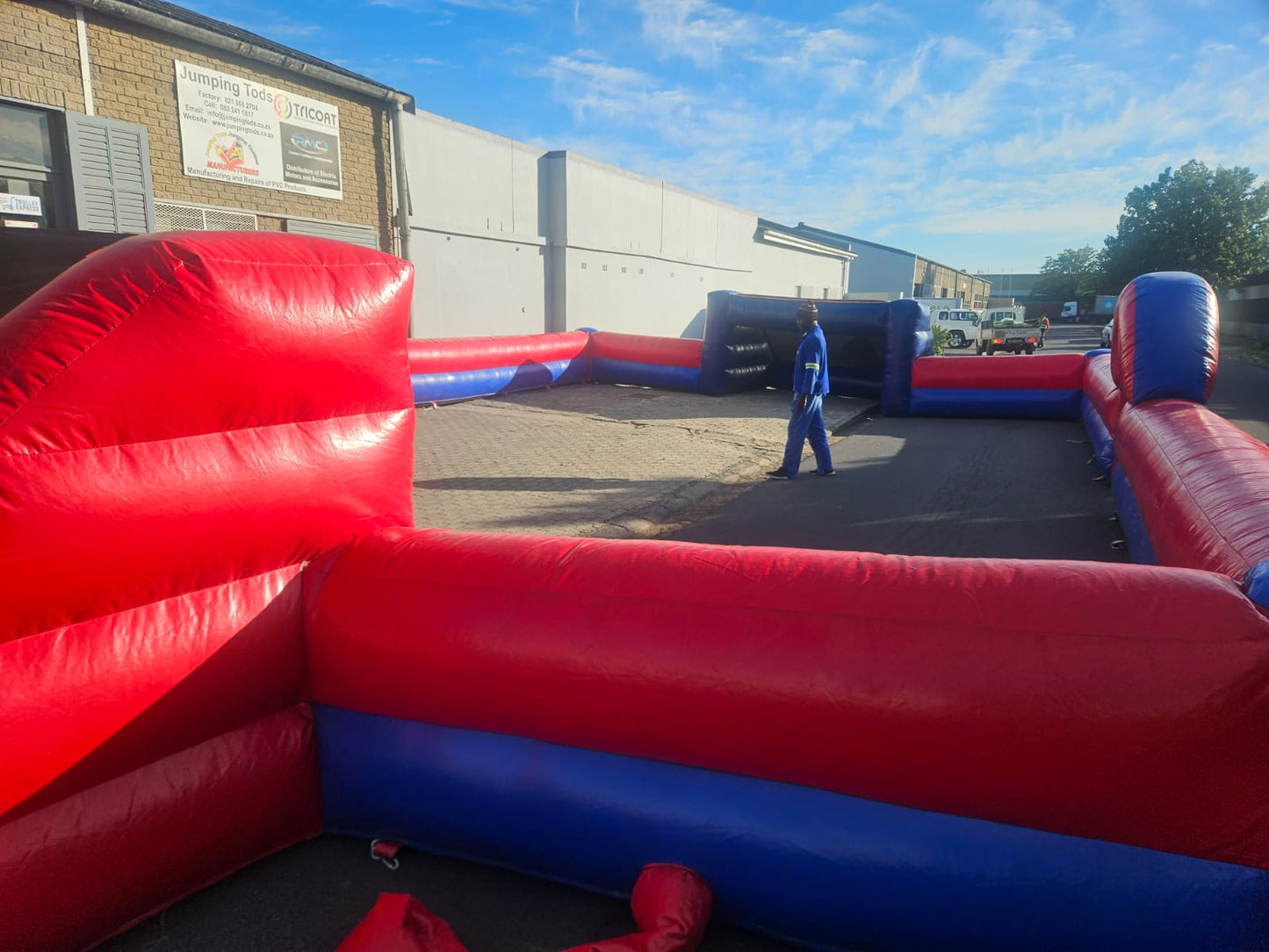 Inflatable Soccer Field