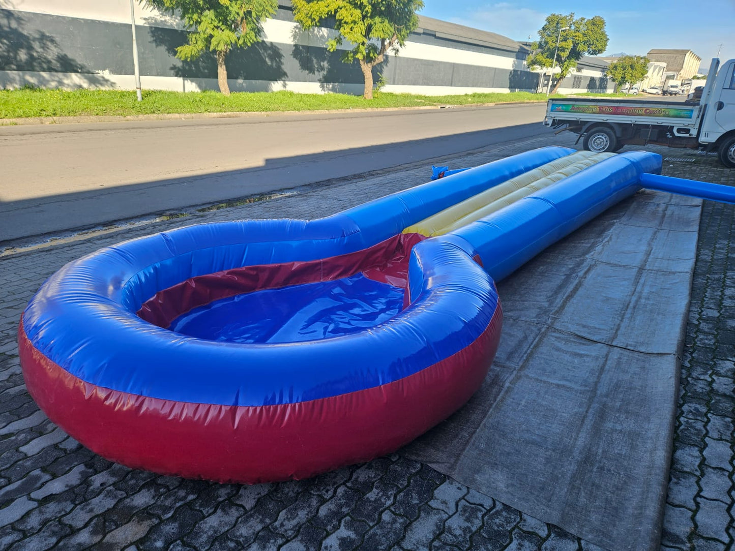 Water Slide with Lolli Pond