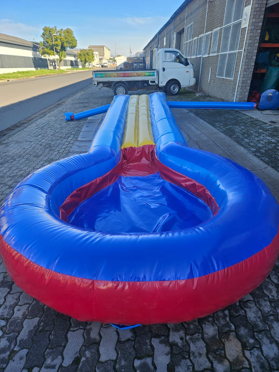 Water Slide with Lolli Pond