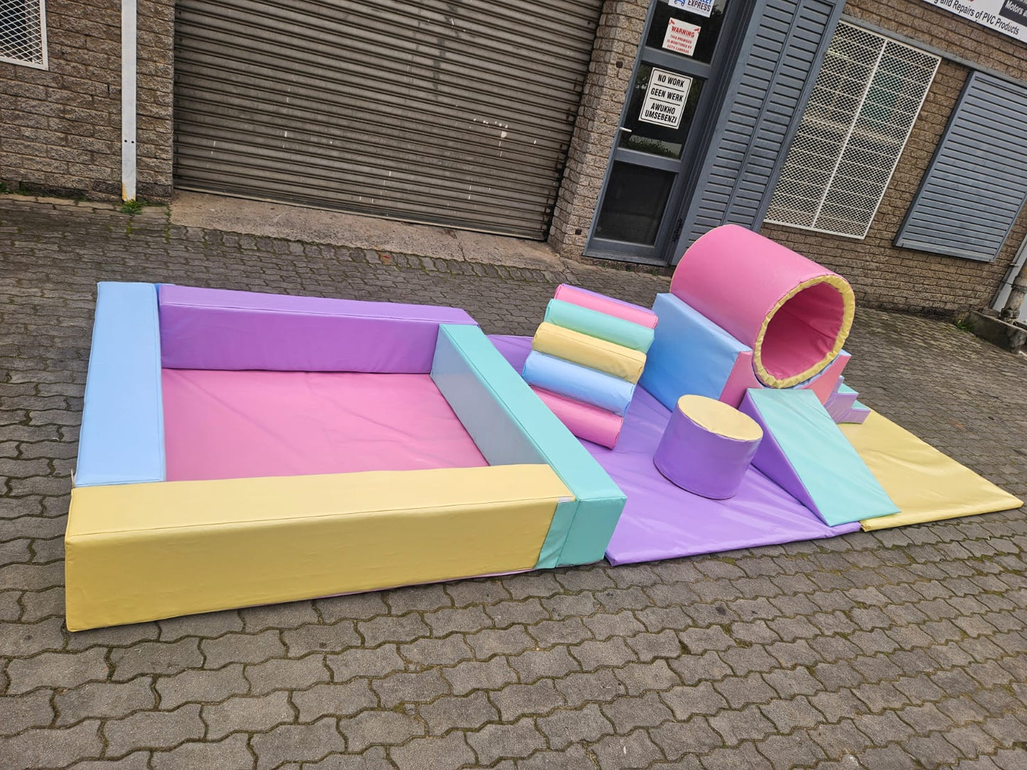 Pastel Deluxe Soft Play Set
