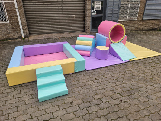 Pastel Deluxe Soft Play Set