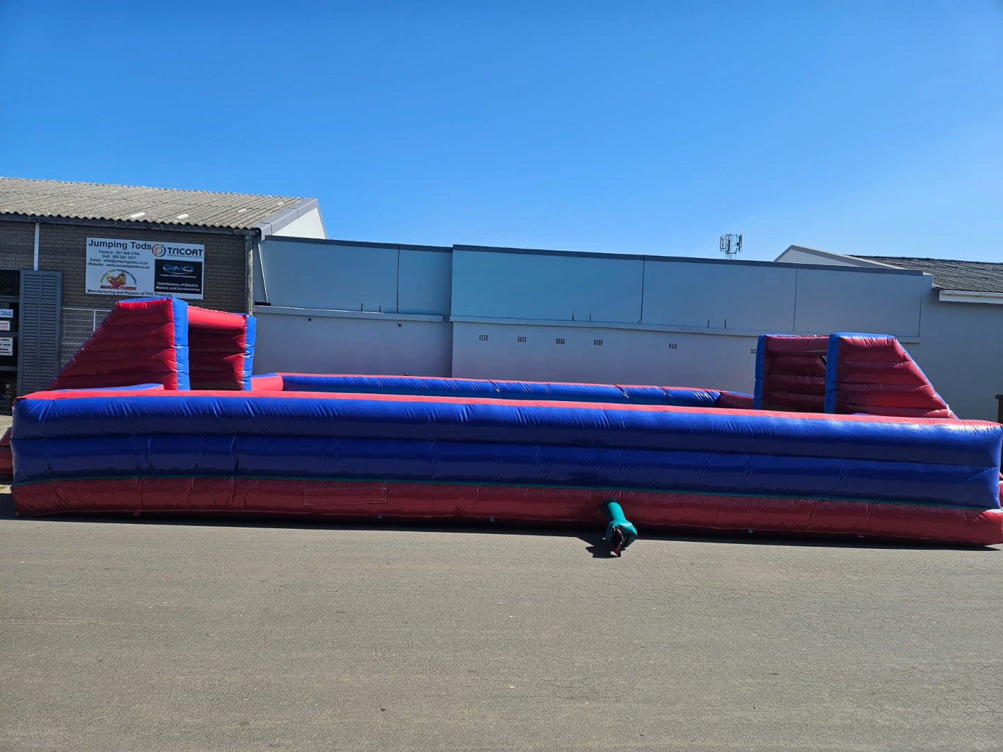 Inflatable Soccer Field with Bubble Floor