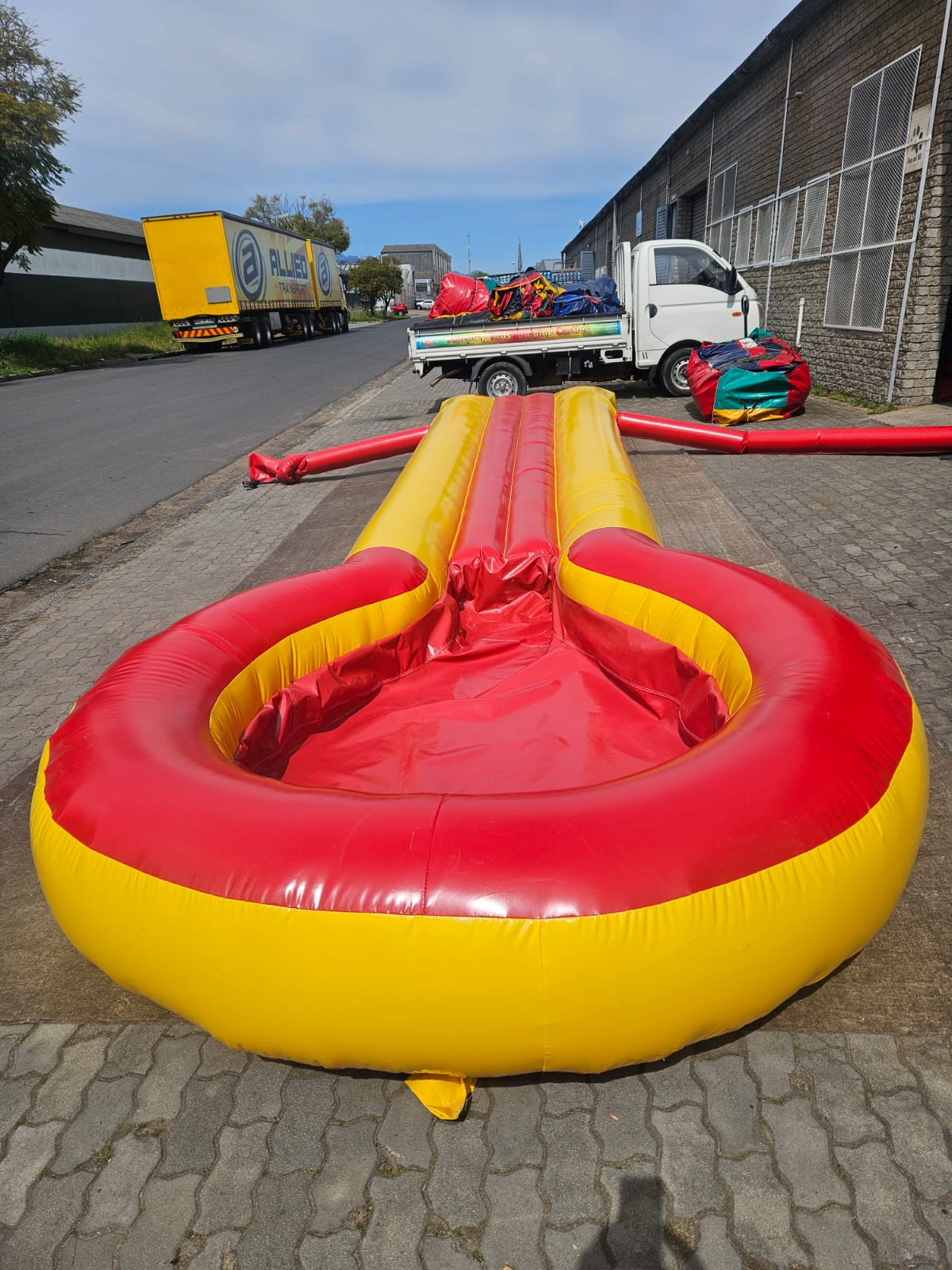 Water Slide with Lolli Pond