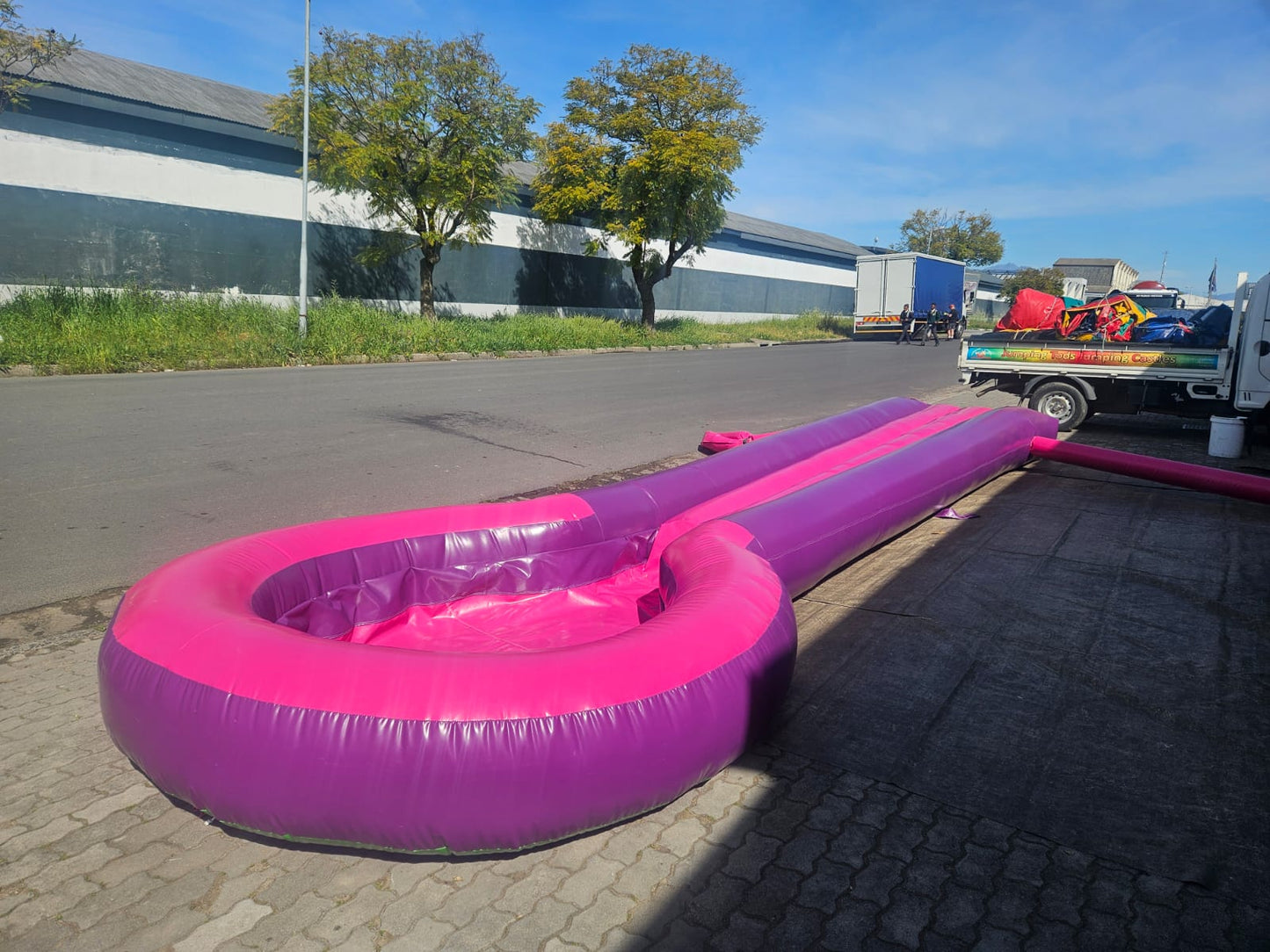 Water Slide with Lolli Pond