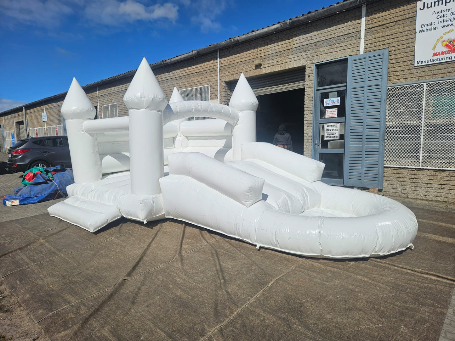 3-in-1 White Fairy Castle