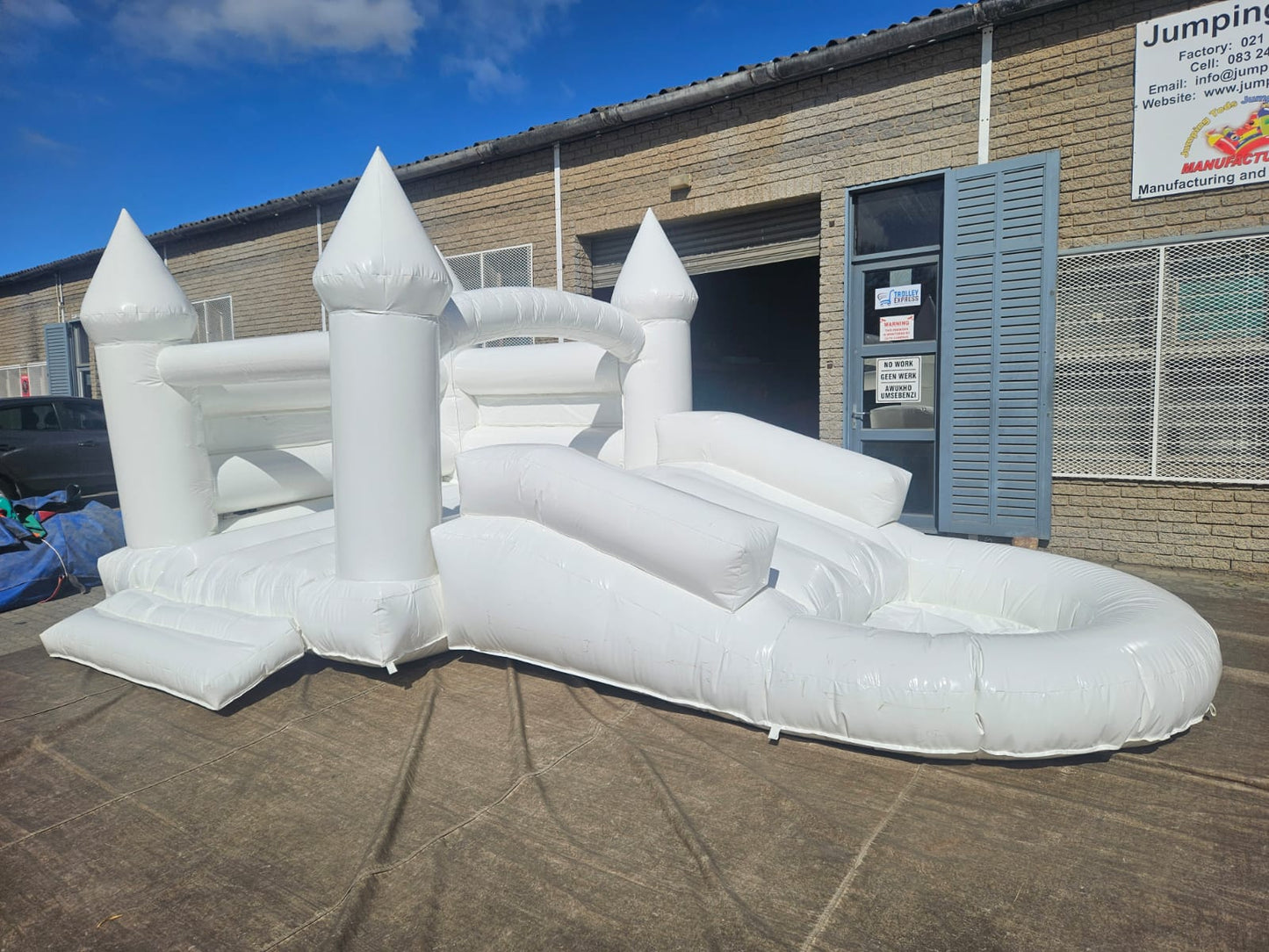 3-in-1 White Fairy Castle