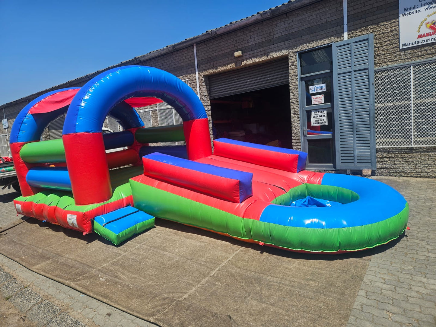 3-in-1 Bouncer with Roof