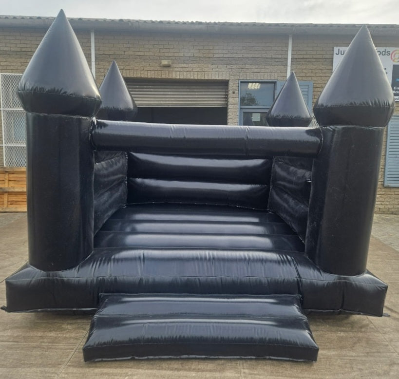 Black Wedding Castle with Solid Walls