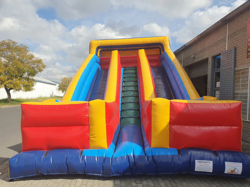 Step Inflatable Platform 2-Way Slide with Steps / Inflatables South Africa – TrolleyExpress