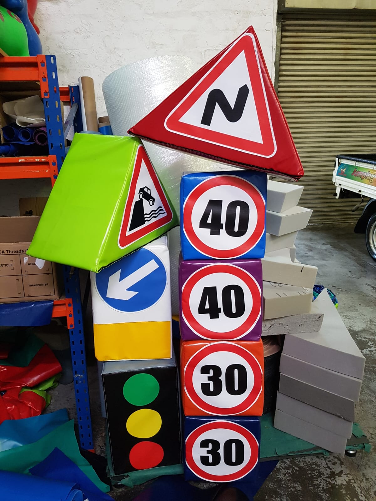 Soft Play Car Set