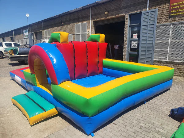 Foam Pond & Slide with Side Pool