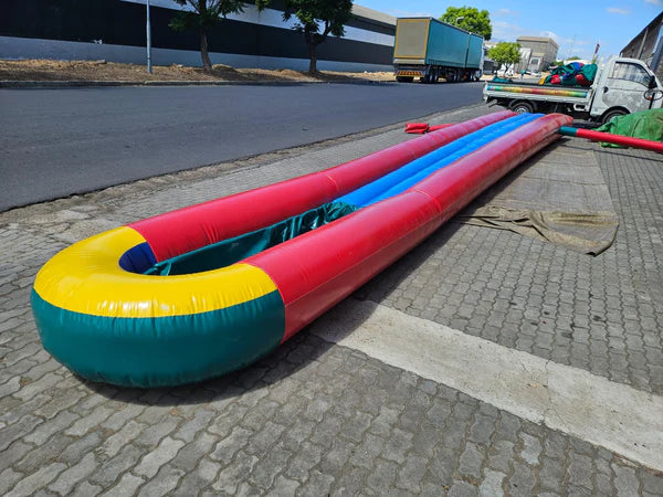 Water Slide with Normal Pond