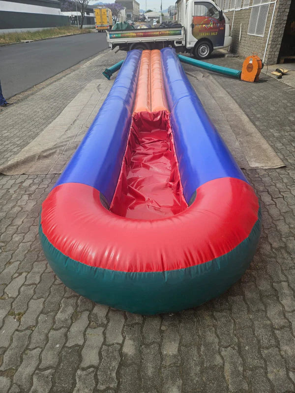 Water Slide with Normal Pond