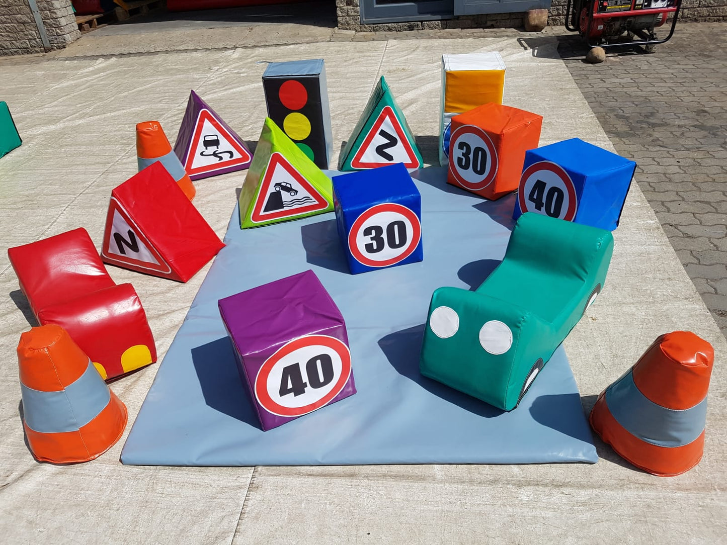 Soft Play Car Set