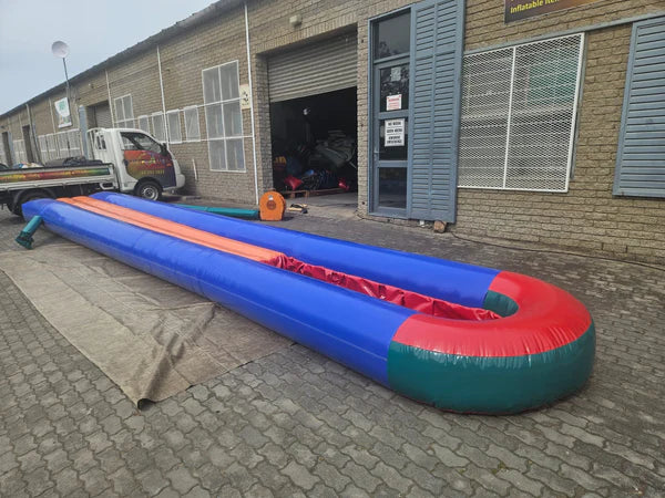 Water Slide with Normal Pond